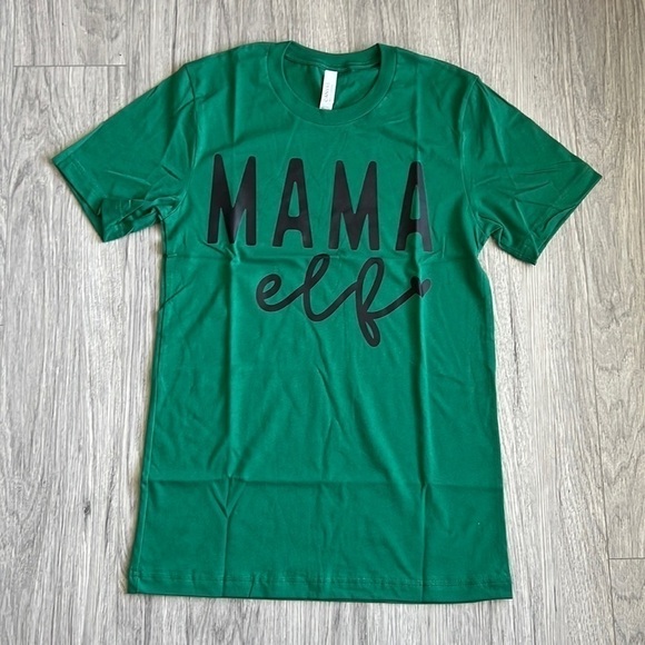 Mama Elf Graphic Tee - Picture 1 of 5